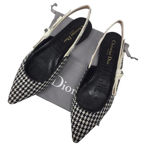 dior flat ballerina|dior ballet flats.